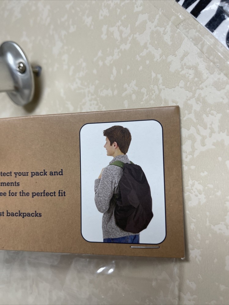 Magellan Outdoors Waterproof Adjustable Backpack Cover - Black