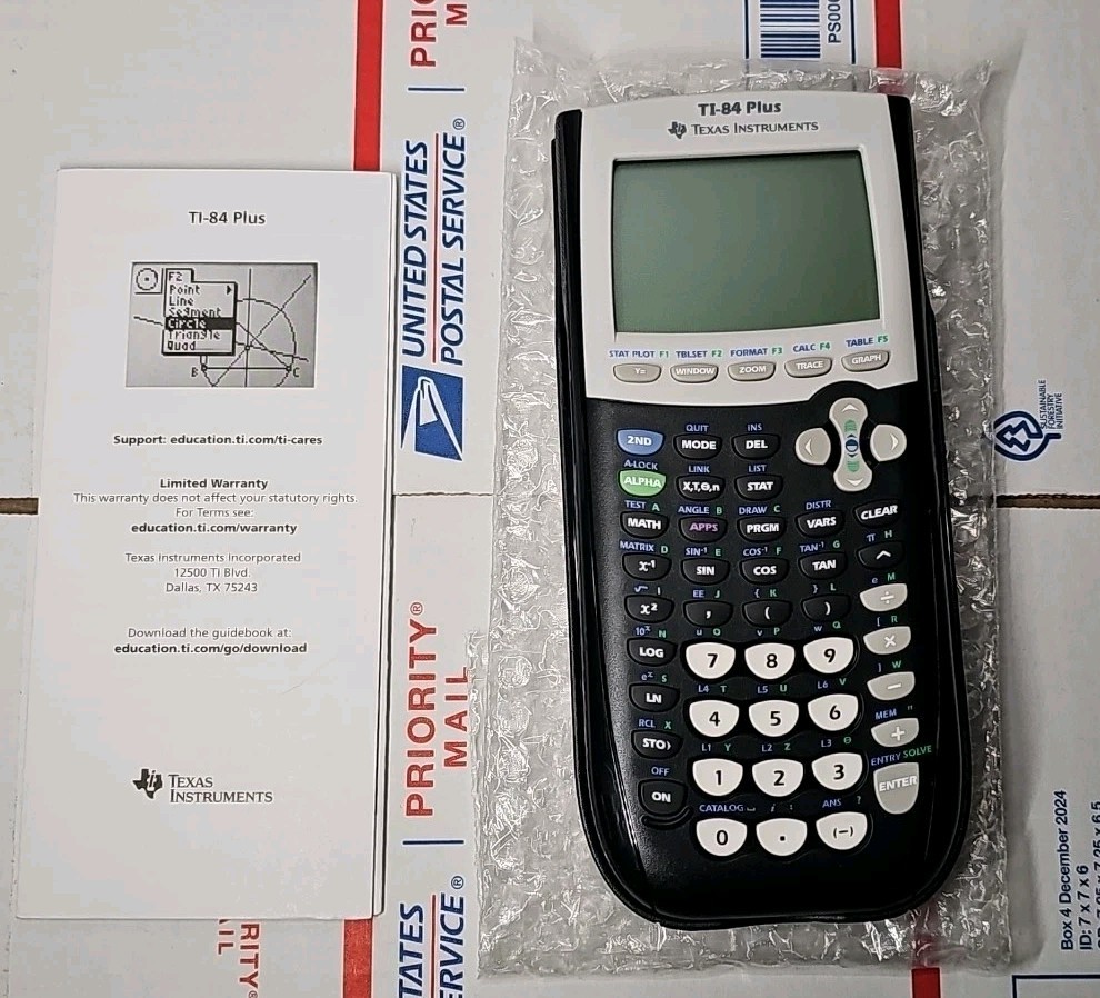 Texas Instruments TI-84 Plus Graphing Calculator - Black