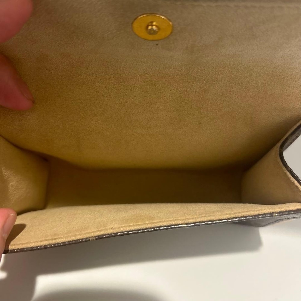 Louis Vuitton Monogram Pouch Adjustable Leather Strap Used