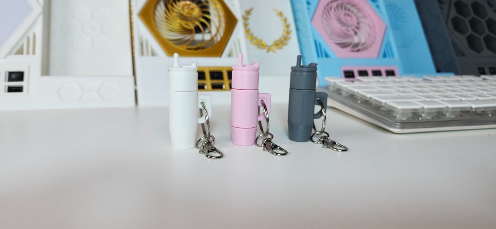 Coffee Cup Keychain 128GB USB C Flash Drive | USB-C for Android Smartphone & Mac