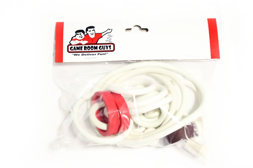 Gottlieb Duotron Pinball Machine Replacement Repair Rubber Ring Kit White