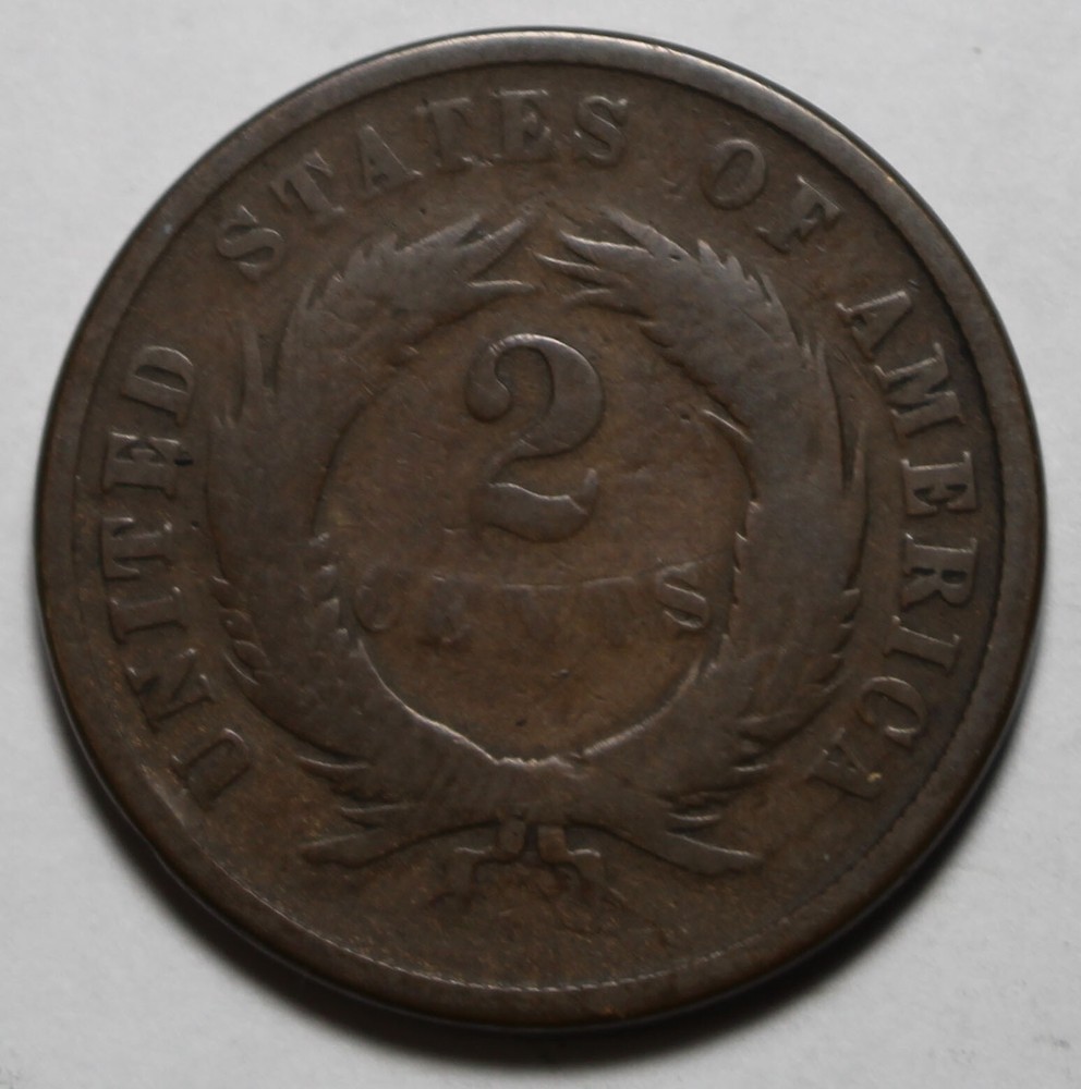 1871 2 Cent Piece WB255
