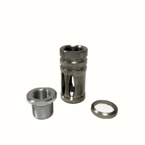 1/2''x28 TPI Thread Muzzle Brake Stainless Steel For 350 legend