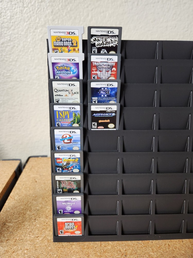 Nintendo DS/3DS Game Display - Holds 54 Games