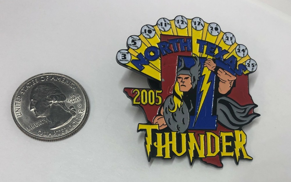 2005 North Texas Thunder Baseball Pin