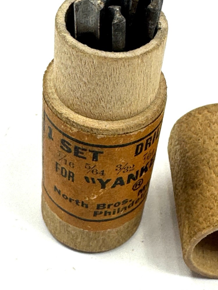 YANKEE Push Drill Points, North Bros. No 9, 8 Bits