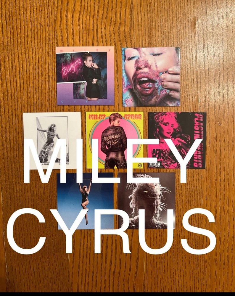 Miley Cyrus fridge magnets