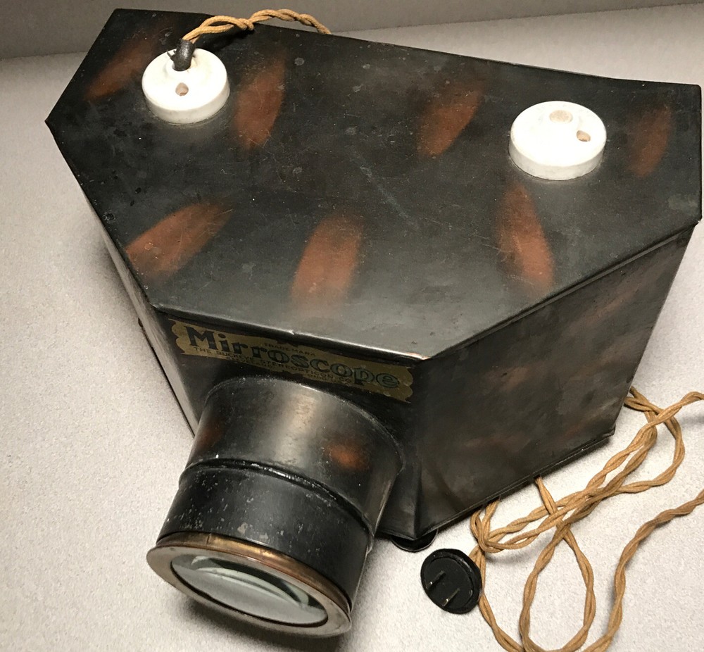 Antique Mirroscope Projector ~ cir. 1911