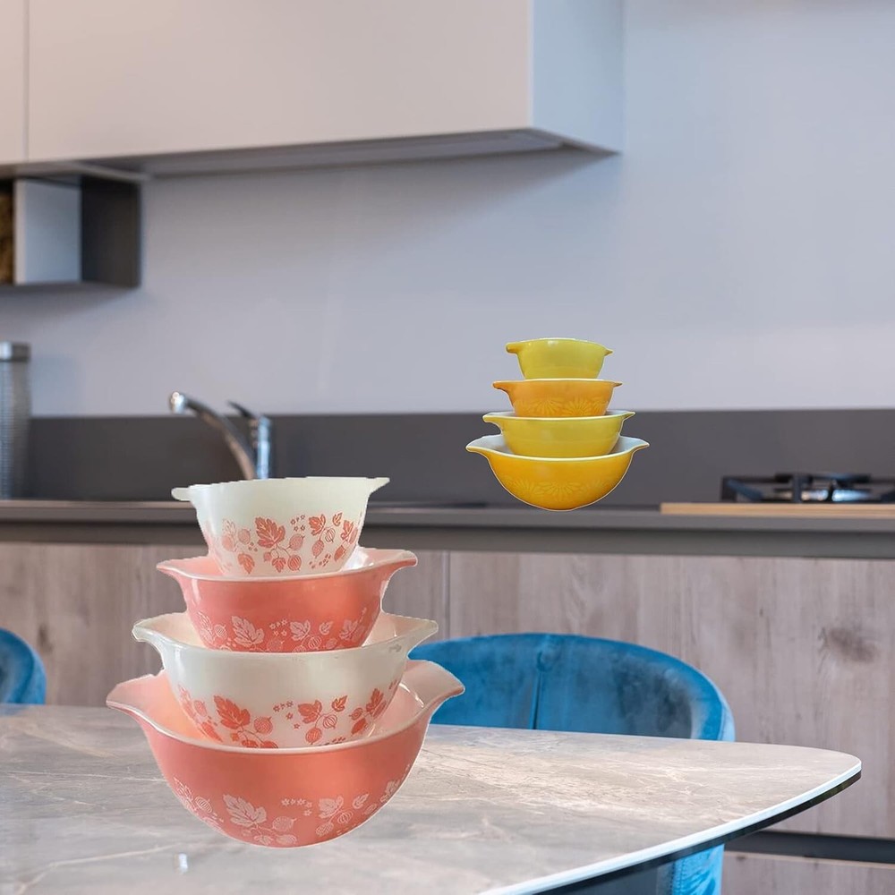 4Pcs Display Stands for Pyrex Mixed Cinderella Bowls Stacker Stacking Rings New