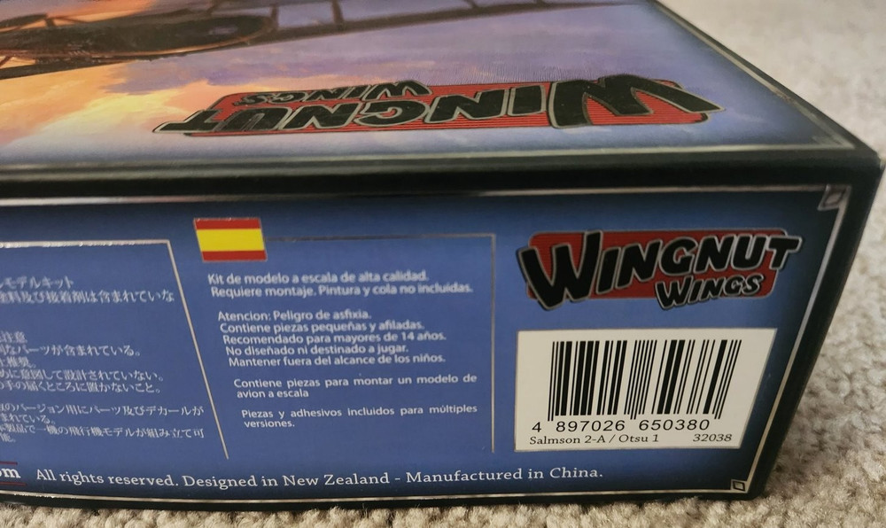 1/32 Wingnut Wings Salmson 2-A2/Otsu 1 32038