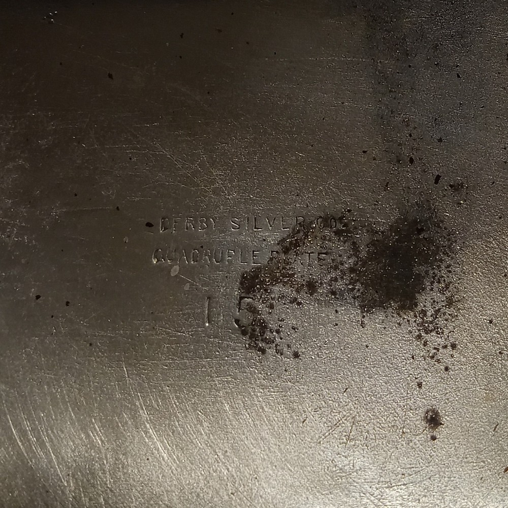 Antique Derby Silver Co Silverplated Soap Case