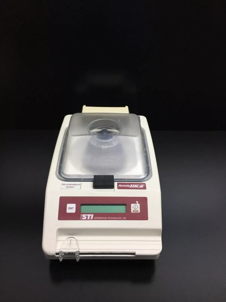 Seperation Technology Microhematocrit System Microfuge HemataSTAT-II 100-100
