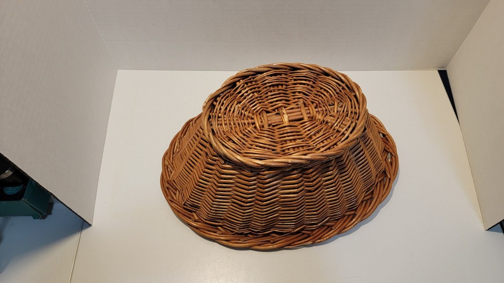 Wicker basket 15x11x6