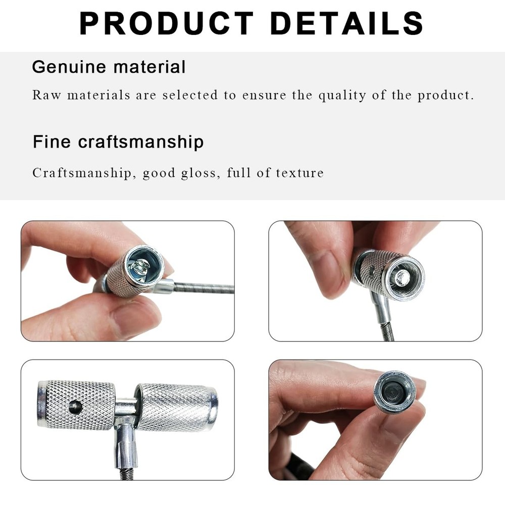 DXNQ 2PCS Valve Stem Installation Fishing Tool, Puller Tire