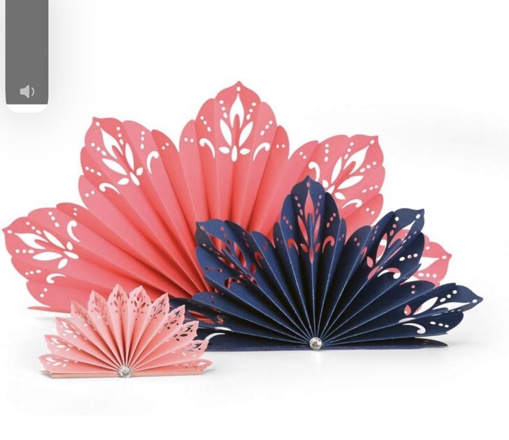 Sizzix Thinlits Die Set #663135 Mandala Fan