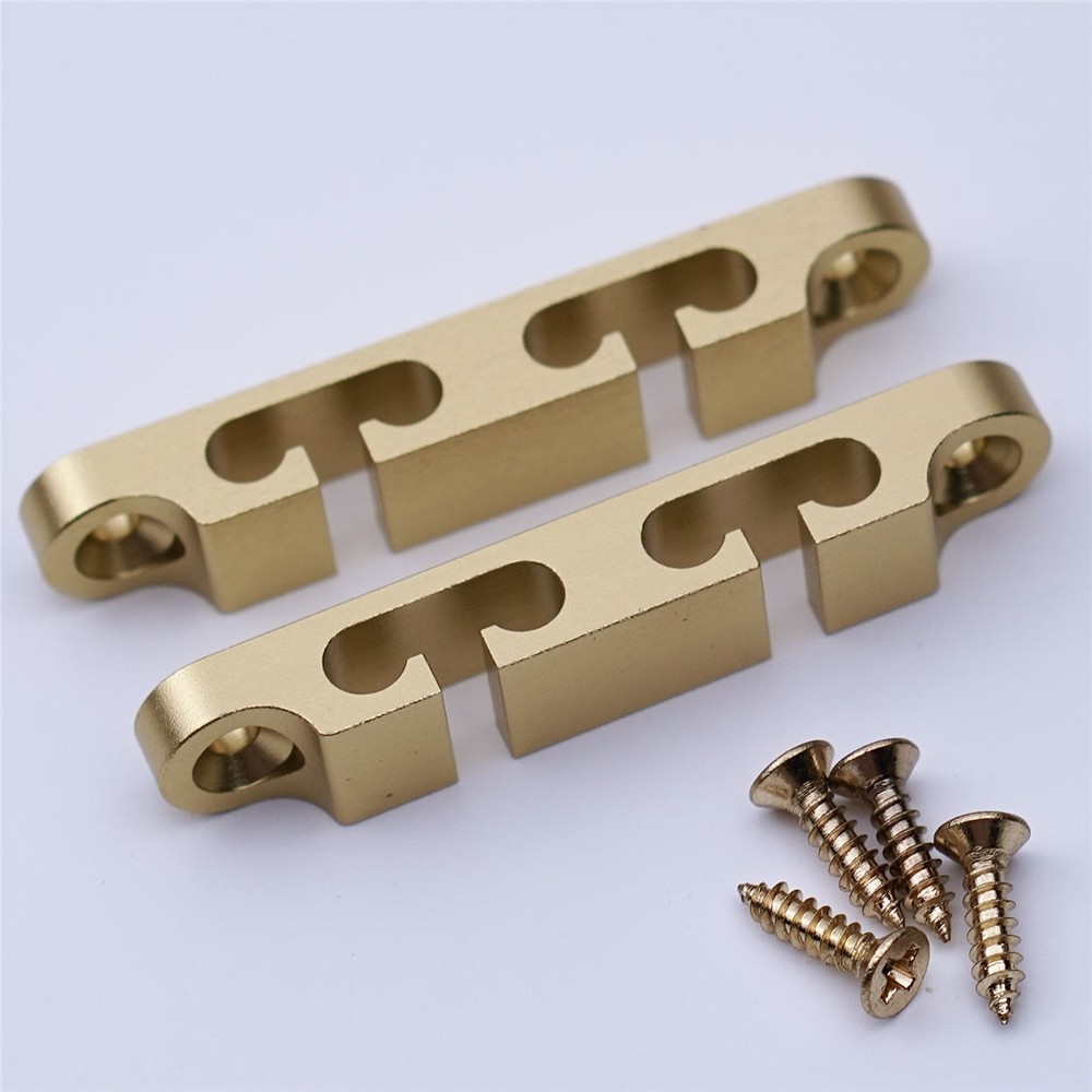 2×4 String Aircraft Aluminum Bass String Retainer String Guide Tree Fit Hipshot