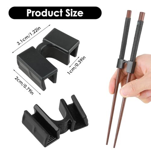 5 Pcs Reusable Chopstick Helper Training Chopsticks Hinges Connectorf for Adults