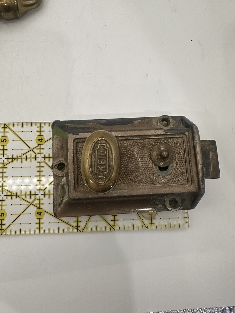 Vintage Brass Door Hardware Lot