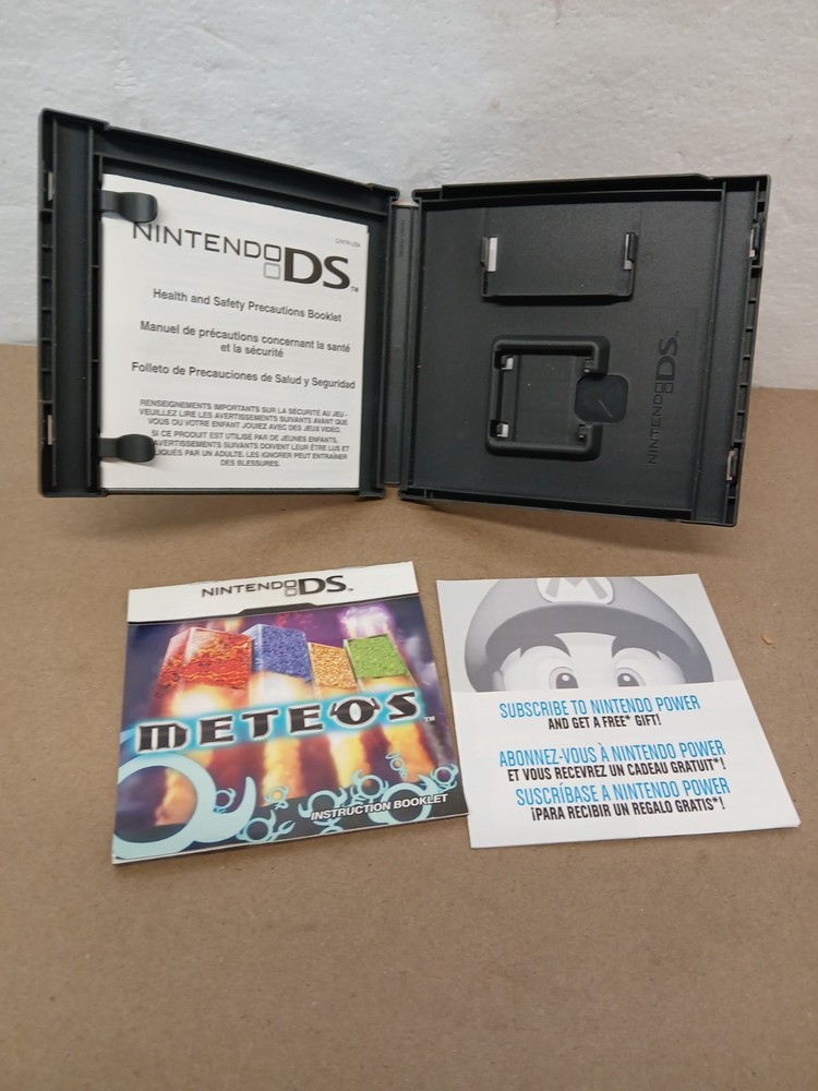Meteos Nintendo DS case & Manual only