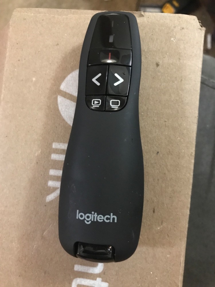 Logitech R400 Laser Presentation Remote - Black