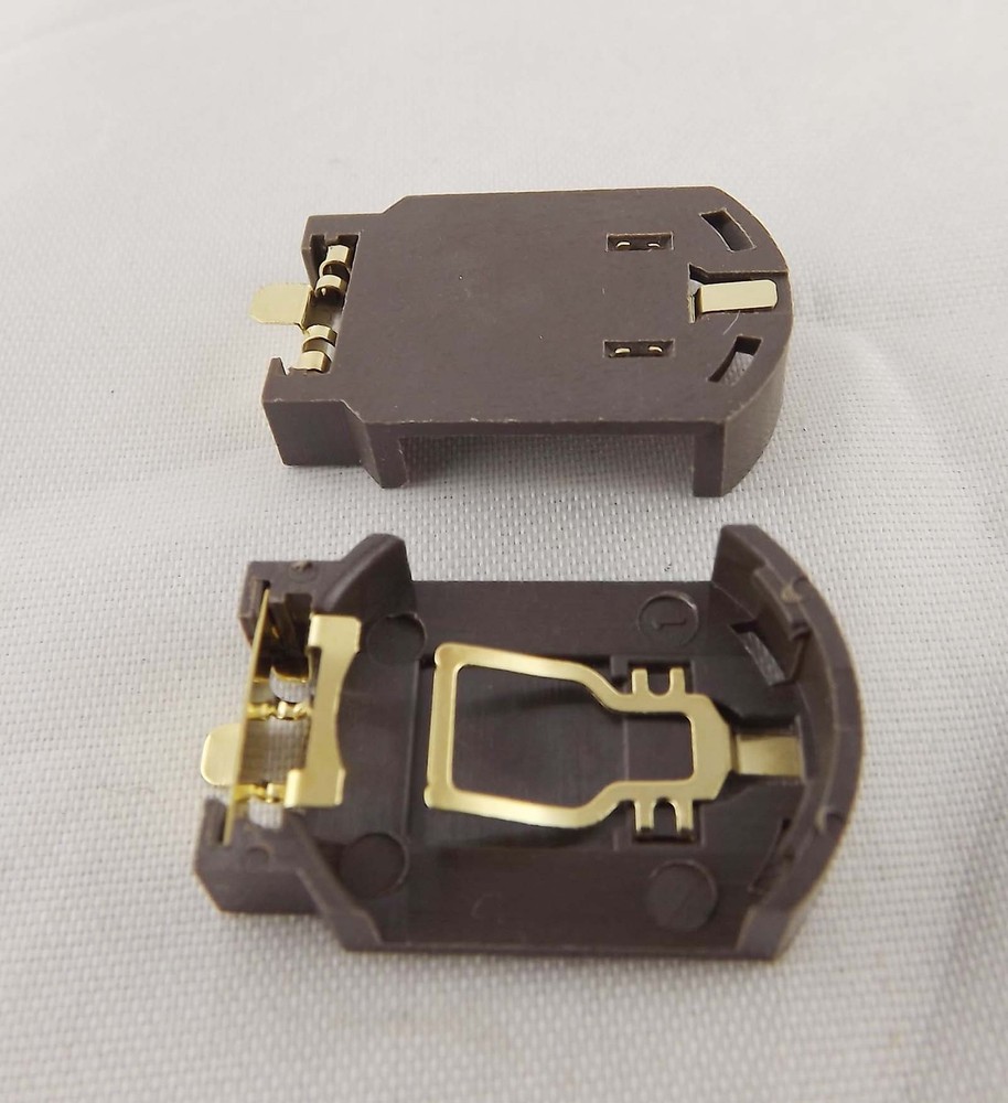 10pcs Plastic CR2032 CR2025 Cell Button Lithium SMD Lead Battery Socket Holder