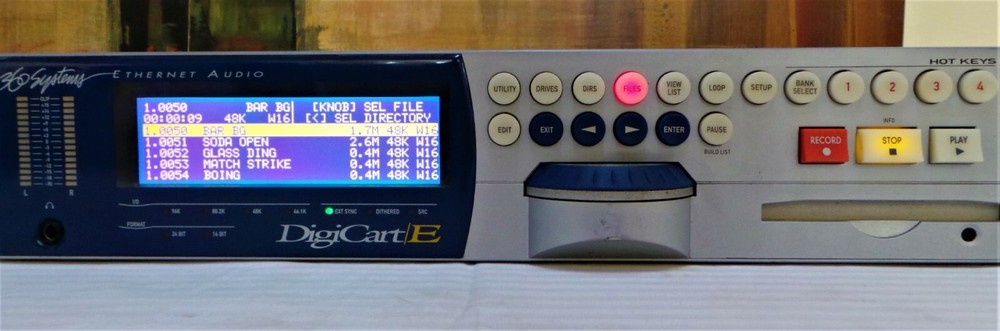 360 Systems Ethernet Audio System Digicart-E Model: E-3000