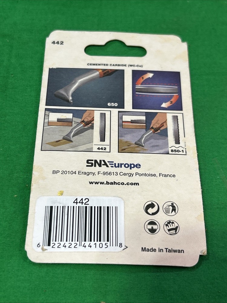 NEW Bahco 442 2" Heavy Duty Replacement Scraper Blade