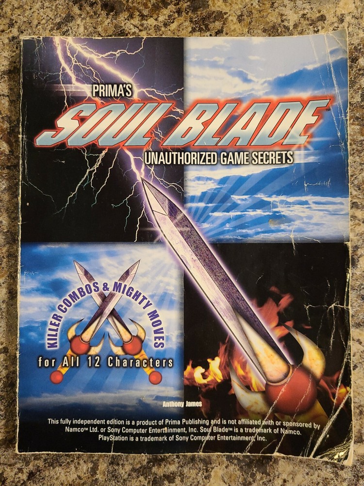 Soul Blade Prima Guide Used