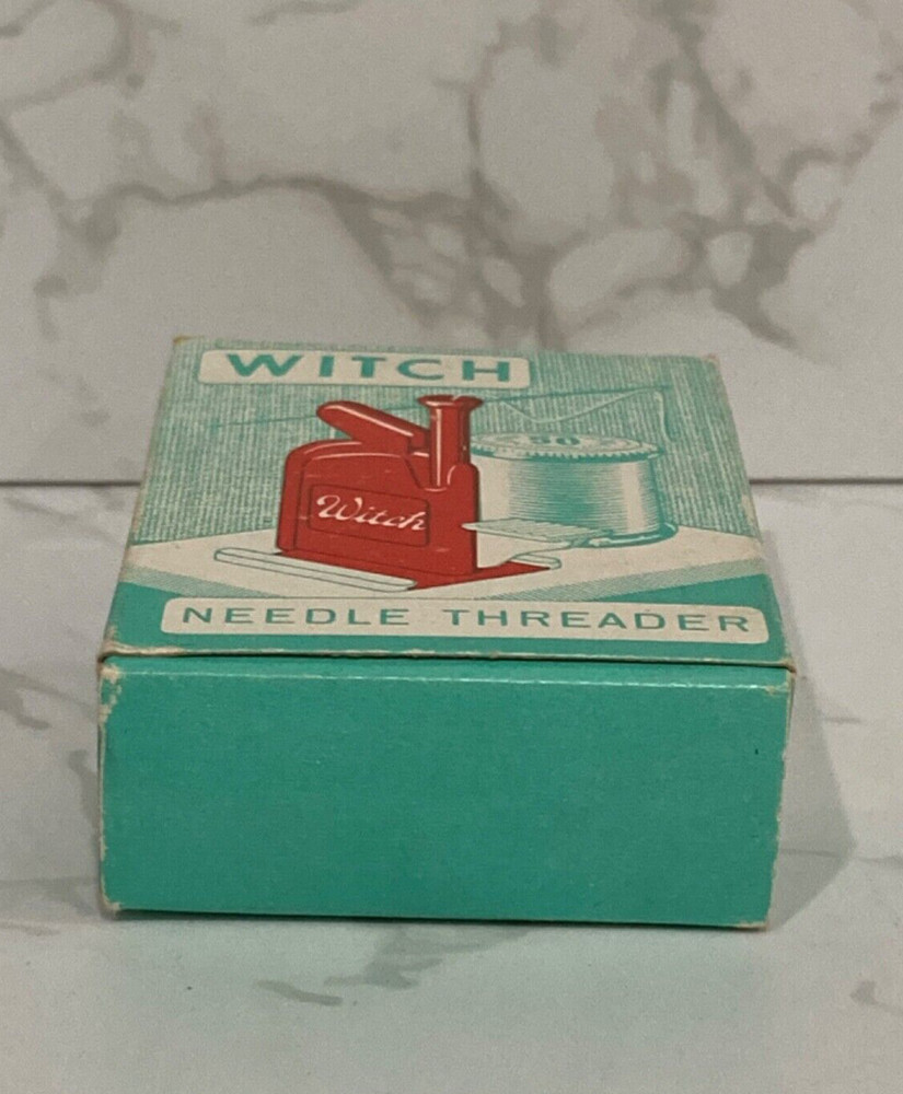 Vintage Witch Automatic Needle Threader w/ lnstructions West Germany NOS