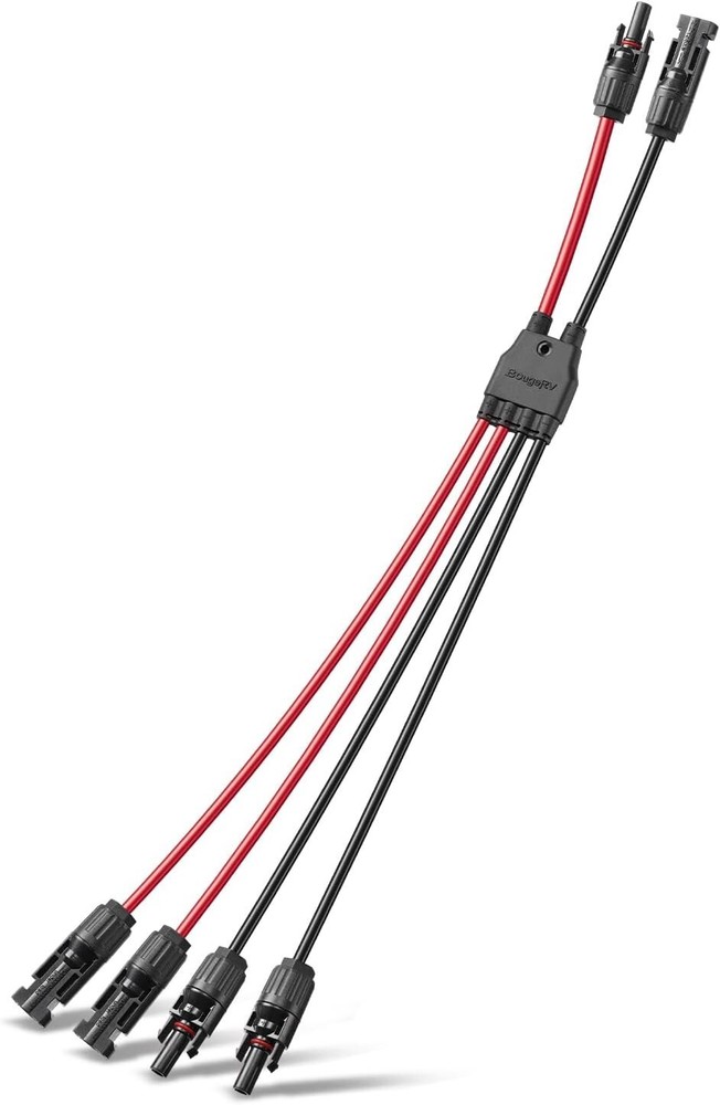 Solar Panel 1-4 MC4 Y Branch Cable Connection Waterproof Adapter Connector