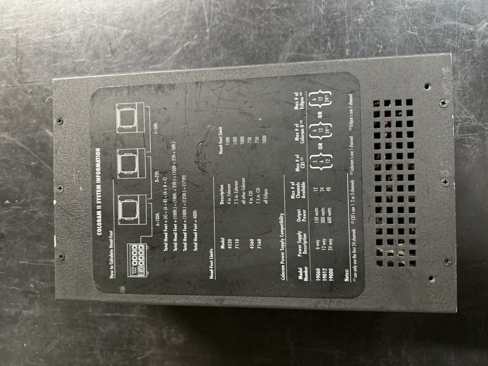 Wybron 24 Channel Scroller Supply