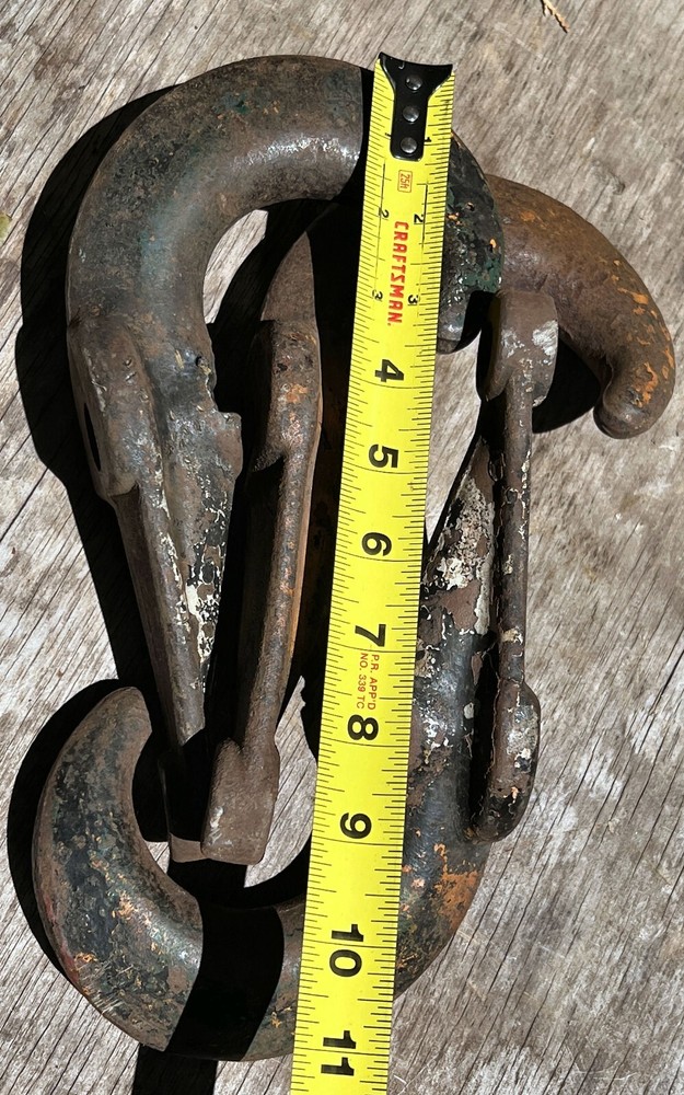 Heavy Duty Industrial, steampunk Hooks 9" x 3