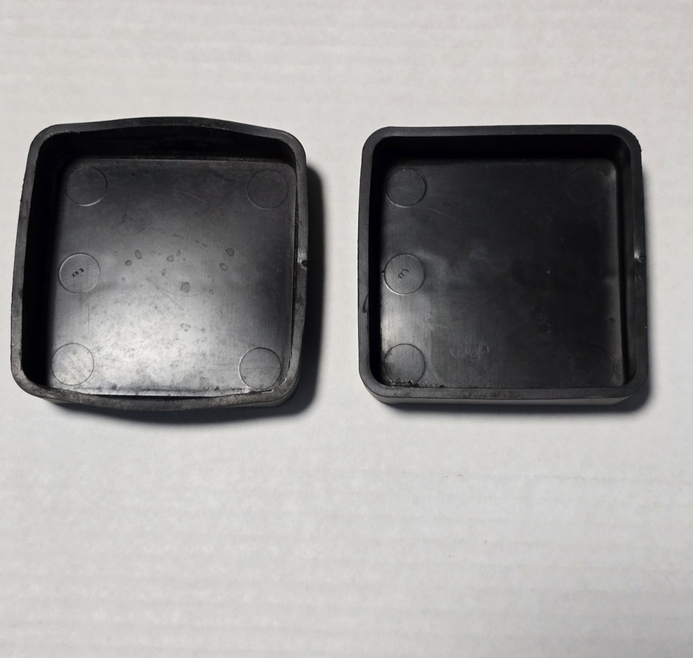 Soloflex 3" Rubberized End Cap Pair OEM