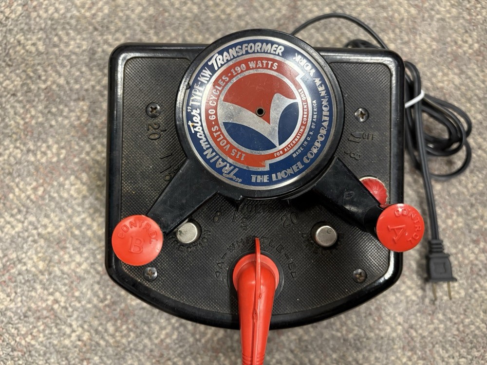 + Lionel Trainmaster Type KW Transformer 190 Watts Serviced & Tested