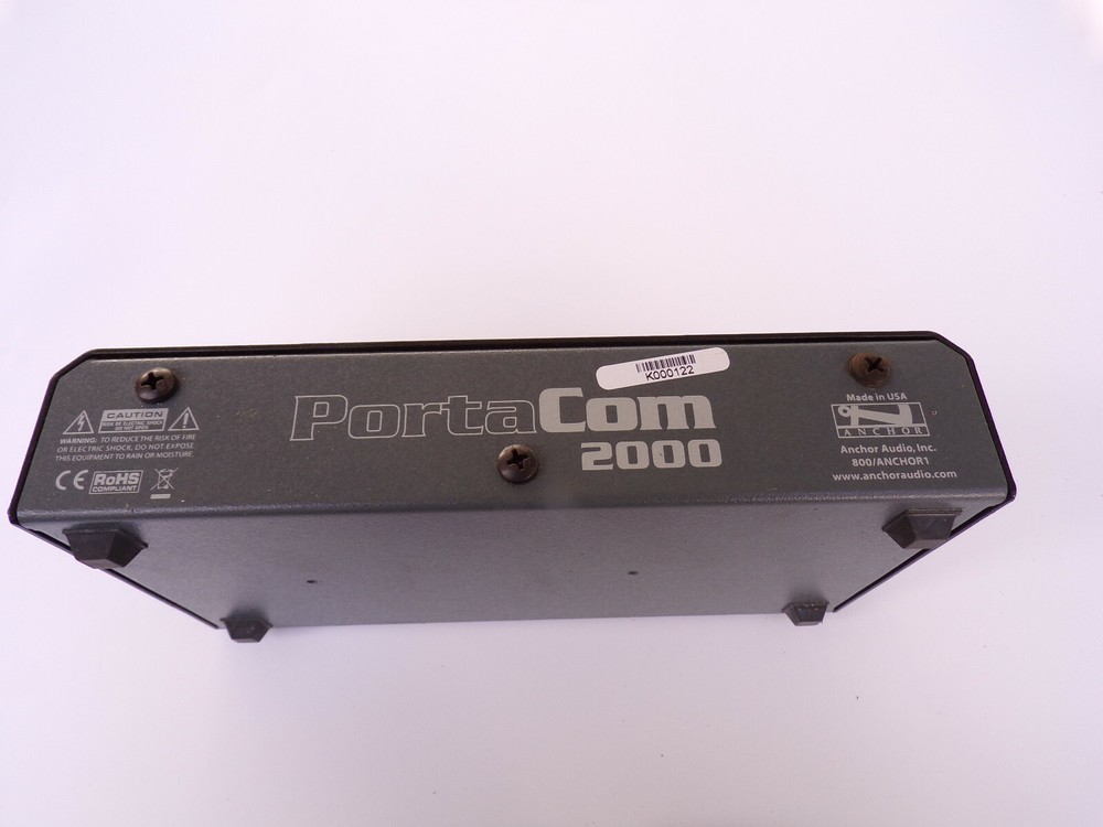 PortaCom PC-2000 Anchor Audio Power Console