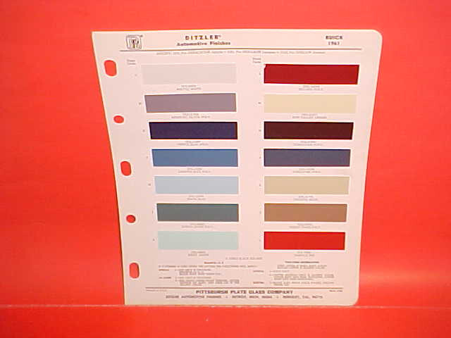 1961 BUICK ELECTRA LESABRE INVICTA CONVERTIBLE SPECIAL SKYLARK PAINT CHIPS DITZ
