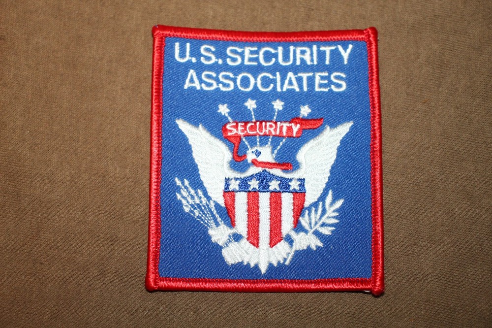 Vintage Original U.S. Security Associates Uniform Patch