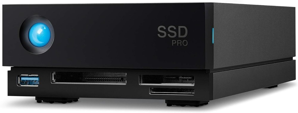 LaCie 1big Dock 2TB External Solid State Drive Desktop SSD – TB3 (STHW2000800)