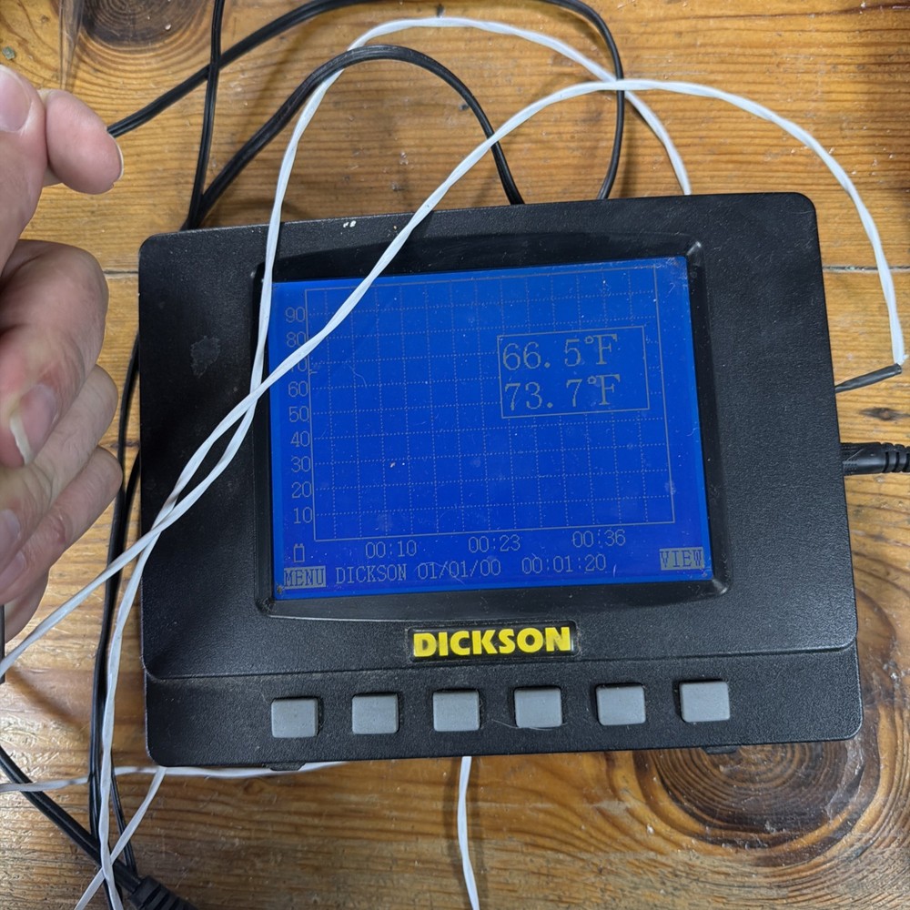 Dickson FT325 Temperature Data Logger With Probe.