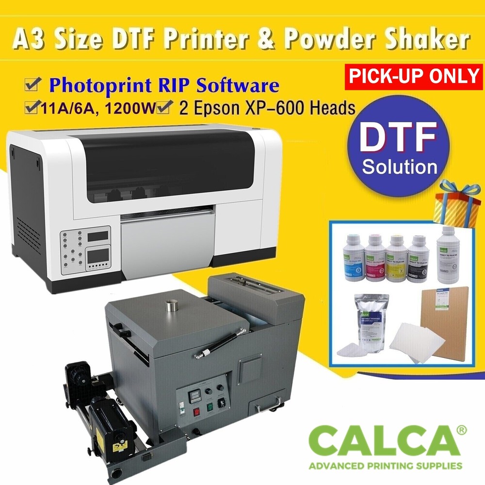 PICK-UP CALCA Legend A3 DTF Printing System (Dual Printheads)