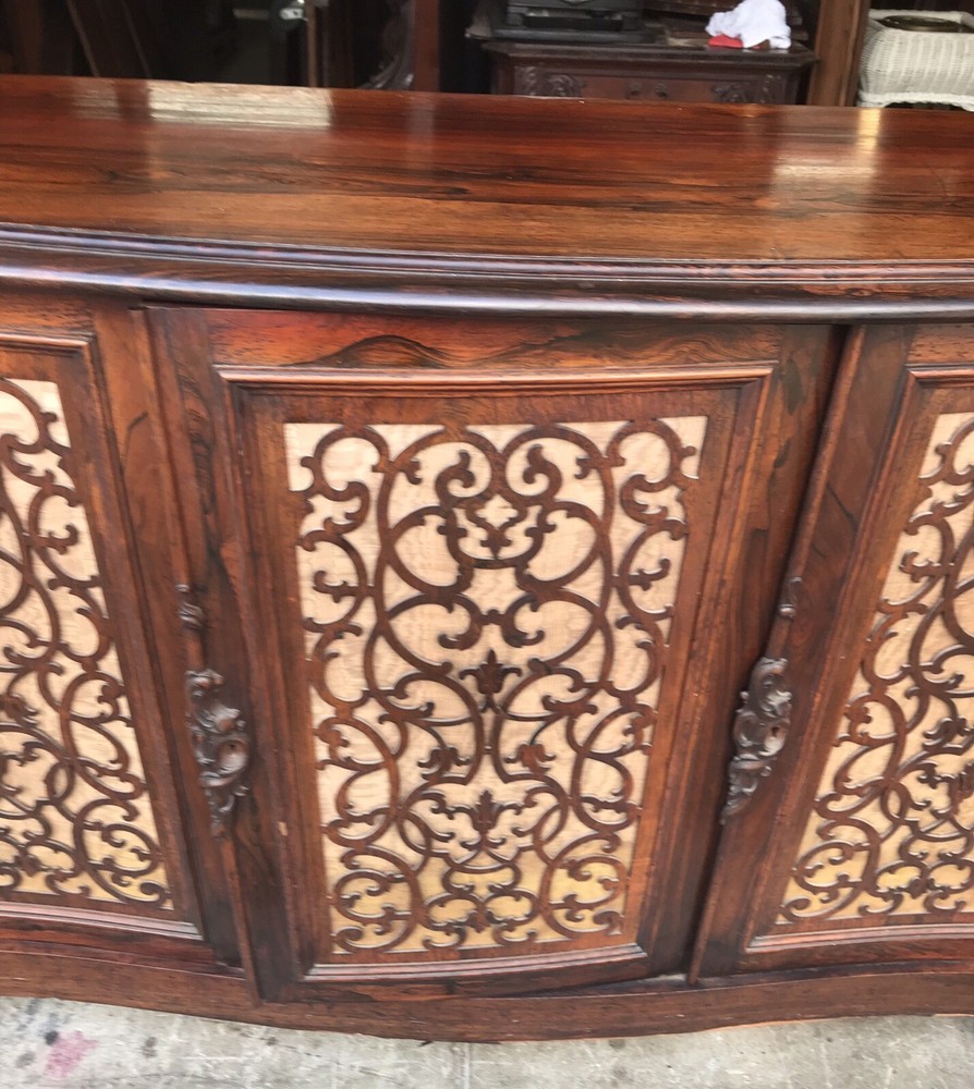 ROSEWOOD CONSOLE SERVER BUFFET