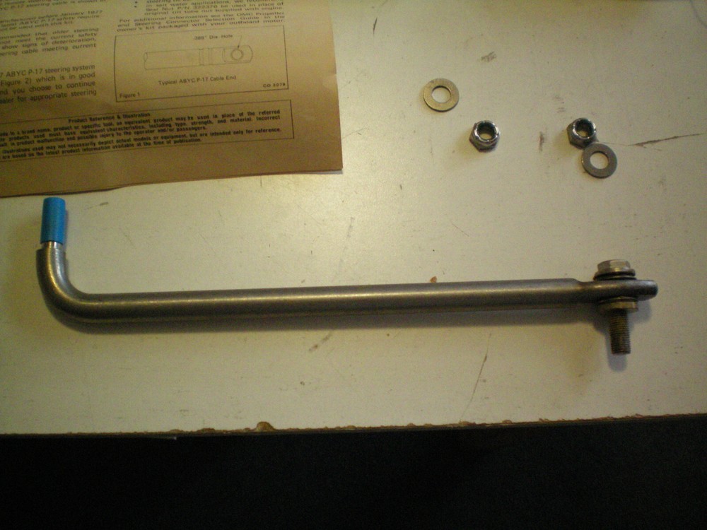 EVINRUDE/JOHNSON/OMC #173700  STEERING LINK  KIT,  FREE FREIGHT