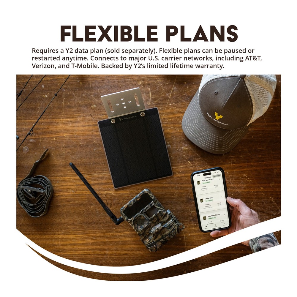 Yellowstone Y2 Trail Camera Bundle with Card Reader and Accessories (2-Pack)