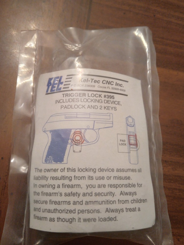 Kel Tec Padlock Firearm Handgun Locking Device (23-2573)