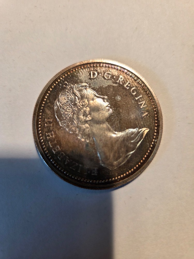 1971 Canada .500 SILVER DOLLAR