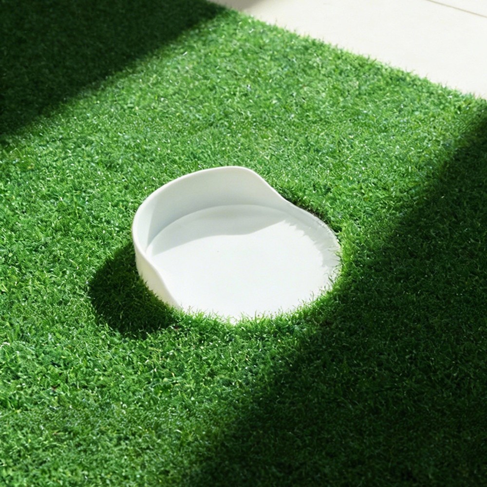 Portable Putting Cup ABS White Practice Aid For Home Training AGVF