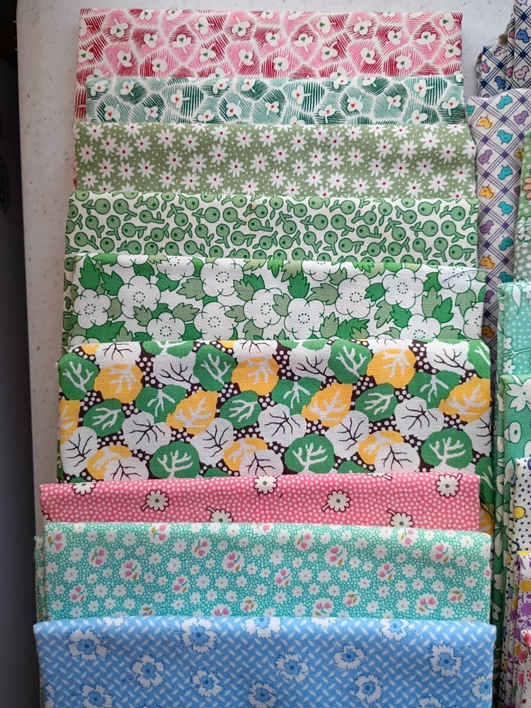 Quilting Cotton Bundle 4.5 # 30 Approximately Half Yard Cuts