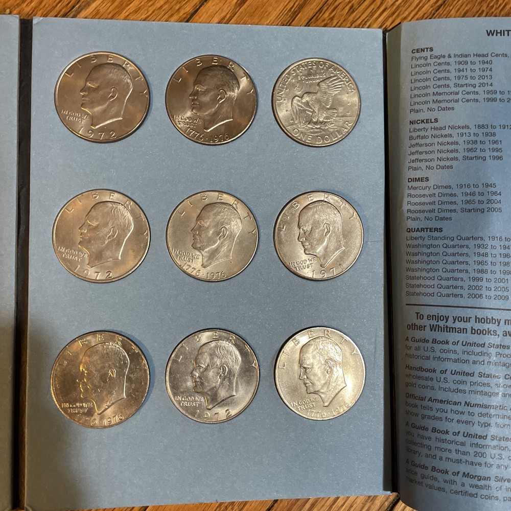 Stunning Ike Dollar Collection