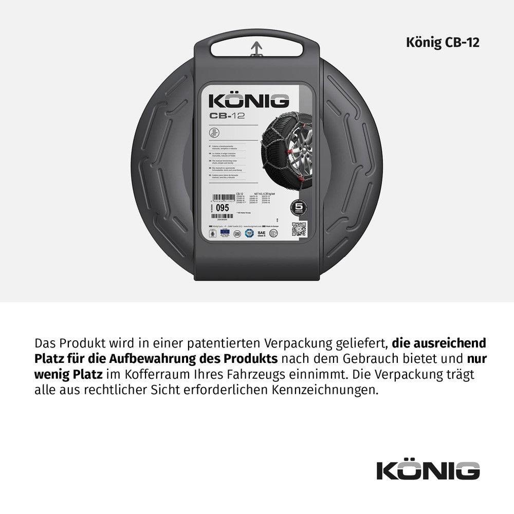 CB12 080 Snow Chains