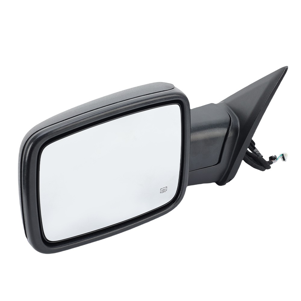 Left/Driver Mirror Power Fold+Heated+Temp Sensor For 2013-2019 Dodge Ram 1500
